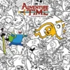 ADVENTURE TIME: COLORING BOOK (LIBRO PARA COLOREAR) [RUSTICA]