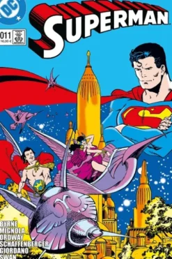 BIBLIOTECA DC: SUPERMAN Nº11 (1988 / 600 USA) [RUSTICA]