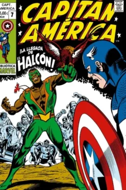 BIBLIOTECA MARVEL: CAPITAN AMERICA Nº07 (1969 / 114-119 USA) [RUSTICA]