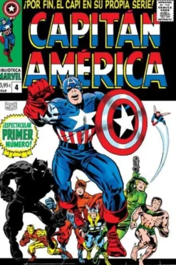 BIBLIOTECA MARVEL: CAPITAN AMERICA Nº04 (1967-68 / 92-99 USA) [RUSTICA]