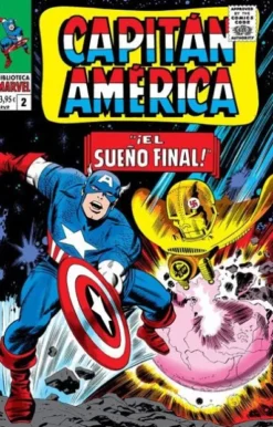 BIBLIOTECA MARVEL: CAPITAN AMERICA Nº02 (1965-1966 / 69-80 USA) [RUSTICA]