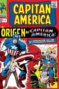 BIBLIOTECA MARVEL: CAPITAN AMERICA Nº01 (1964-1965 / 59-68 USA) [RUSTICA]
