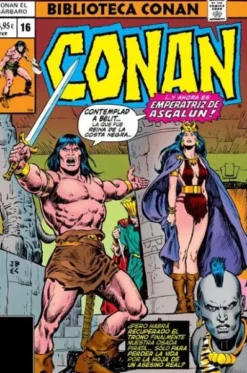 BIBLIOTECA MARVEL: CONAN EL BARBARO Nº16 (1978-79 / 89-94 USA) [RUSTICA]
