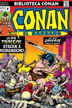 BIBLIOTECA MARVEL: CONAN EL BARBARO Nº09 (1975 / 46-51 USA) [RUSTICA]
