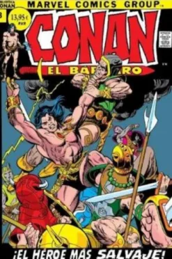 BIBLIOTECA MARVEL: CONAN EL BARBARO Nº03 (1971-72 / 11-15 USA) [RUSTICA]