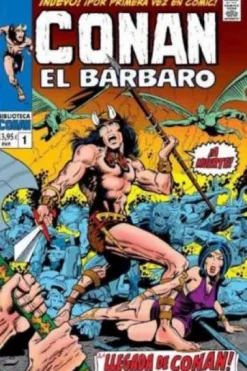 BIBLIOTECA MARVEL: CONAN EL BARBARO Nº01 (1970-71 / 1-5 USA) [RUSTICA]