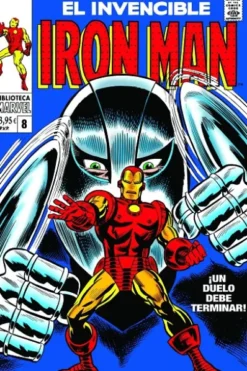 BIBLIOTECA MARVEL: EL INVENCIBLE IRON MAN Nº08 (1968 / 03-08 USA) [RUSTICA]