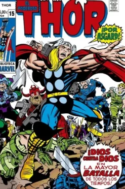 BIBLIOTECA MARVEL: EL PODEROSO THOR Nº15 (1970 / 174-179 USA) [RUSTICA]