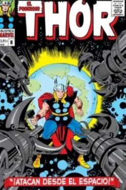 BIBLIOTECA MARVEL: EL PODEROSO THOR Nº08 (1966-67 / 131-136 USA) [RUSTICA]