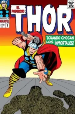 BIBLIOTECA MARVEL: EL PODEROSO THOR Nº07 (1966 / 125-130 USA) [RUSTICA]