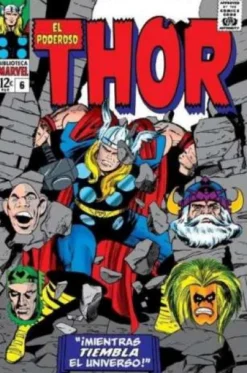 BIBLIOTECA MARVEL: EL PODEROSO THOR Nº06 (1965-66 / 113-124 USA) [RUSTICA]