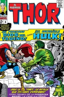 BIBLIOTECA MARVEL: EL PODEROSO THOR Nº04 (1965 / 108-113 USA) [RUSTICA]