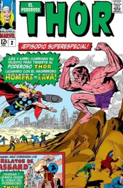 BIBLIOTECA MARVEL: EL PODEROSO THOR Nº02 (1963-1964 / 93-100 USA) [RUSTICA]