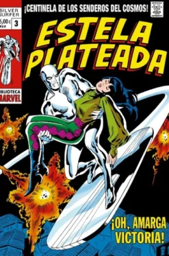 BIBLIOTECA MARVEL: ESTELA PLATEADA Nº03 (1969 / 7-9 USA) [RUSTICA]