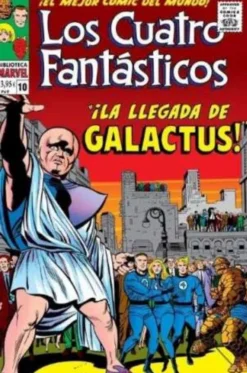 BIBLIOTECA MARVEL: LOS 4 FANTASTICOS Nº10 (1966 / 48-53 USA) [RUSTICA]