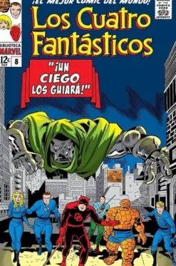 BIBLIOTECA MARVEL: LOS 4 FANTASTICOS Nº08 (1965 / 37-42 USA) [RUSTICA]
