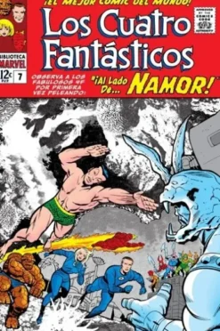 BIBLIOTECA MARVEL: LOS 4 FANTASTICOS Nº07 (1964-1965 /31-36 USA) [RUSTICA]