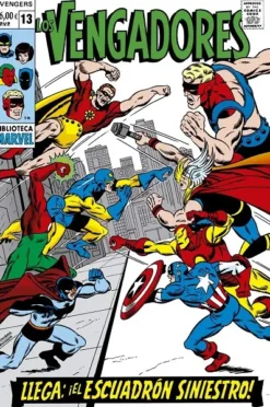 BIBLIOTECA MARVEL: LOS VENGADORES VOL.13 (1969 / 66-71 USA) [RUSTICA]
