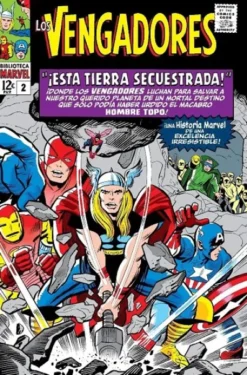 BIBLIOTECA MARVEL: LOS VENGADORES VOL.02 (1964-1965 / 7-12 USA) [RUSTICA]