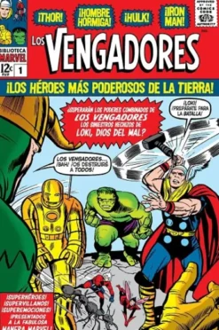 BIBLIOTECA MARVEL: LOS VENGADORES VOL.01 (1963-1964 / 1-6 USA) [RUSTICA]