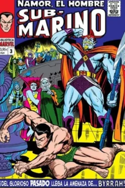BIBLIOTECA MARVEL: NAMOR EL HOMBRE SUBMARINO Nº03 (1967 / 88-97 USA) [RUSTICA]