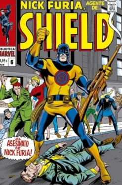 BIBLIOTECA MARVEL: NICK FURIA, AGENTE SHIELD Nº06 (1969 / 10-15 USA) [RUSTICA]