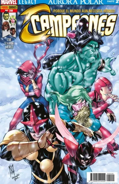 CAMPEONES Nº20 (MARVEL LEGACY)