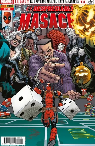 DESPRECIABLE MASACRE Nº30 / Nº297-299 USA (DEADPOOL)