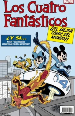 4 FANTASTICOS Nº184 / Nº02 (PORTADA ALTERNATIVA DISNEY) [GRAPA]