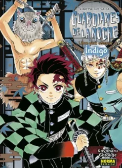 GUARDIANES DE LA NOCHE (KIMETSU NO YAIBA): LIBRO PARA COLOREAR INDIGO [RUSTICA]