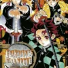 GUARDIANES DE LA NOCHE (KIMETSU NO YAIBA): LIBRO PARA COLOREAR NARANJA [RUSTICA]
