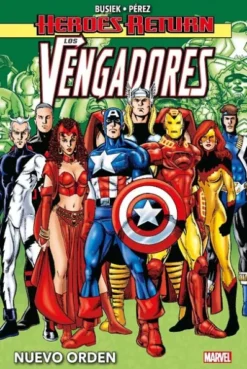 HEROES RETURN LOS VENGADORES VOLUMEN 3: NUEVO ORDEN [CARTONE]