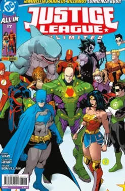 JUSTICE LEAGUE UNLIMITED Nº17 (ALL IN) [GRAPA]