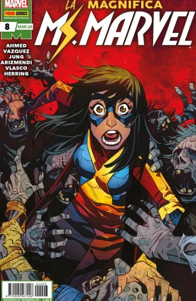 MAGNIFICA MS. MARVEL Nº08