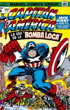 MARVEL GOLD: CAPITAN AMERICA VOL.06, LA ERA DE LA BOMBA LOCA (193-214 USA) [CARTONE]