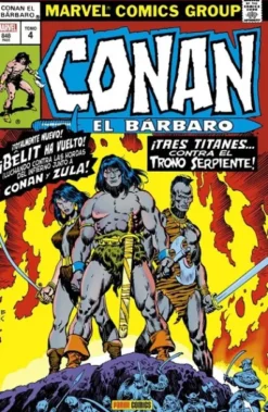 MARVEL GOLD: CONAN EL BARBARO VOL.04, (LA ETAPA MARVEL ORIGINAL) [CARTONE]