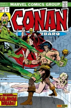 MARVEL GOLD: CONAN EL BARBARO VOL.02, ¡LA MALDICION DE LA CALAVERA DORADA! (LA ETAPA MARVEL ORIGINAL) [CARTONE]