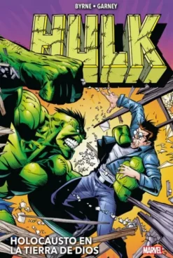 MARVEL GOLD: HULK DE JOHN BYRNE Y RON GARNEY, HOLOCAUSTO EN LA TIERRA DE DIOS [CARTONE]