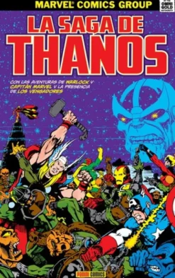 MARVEL GOLD: LA SAGA DE THANOS [CARTONE]