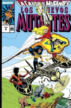 MARVEL GOLD: NUEVOS MUTANTES VOL.04, LA CAIDA DE LOS MUTANTES [CARTONE]