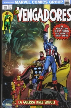 MARVEL GOLD: VENGADORES VOL.05, LA GUERRA KREE-SKRULL (89-105 USA) [CARTONE]