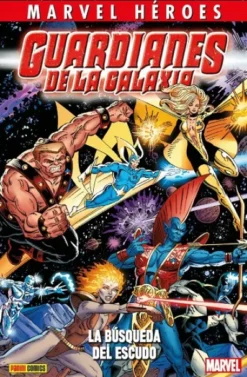 MARVEL HEROES: GUARDIANES DE LA GALAXIA VOL.01, LA BUSQUEDA DEL ESCUDO [CARTONE]