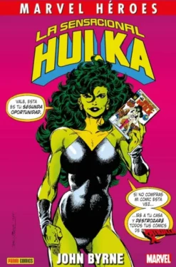 MARVEL HEROES: SENSACIONAL HULKA DE JOHN BYRNE [CARTONE]