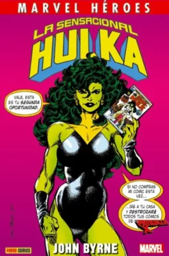MARVEL HEROES: SENSACIONAL HULKA DE JOHN BYRNE [CARTONE]