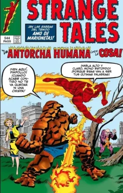 MARVEL LIMITED EDITION: STRANGE TALES, LA ANTORCHA HUMANA CONTRA LA COSA [CARTONE]