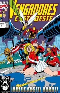 MARVEL LIMITED EDITION: VENGADORES COSTA OESTE VOL.6 [CARTONE]
