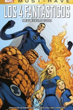 MARVEL MUST-HAVE: LOS 4 FANTASTICOS, RESUELVELO TODO [CARTONE]