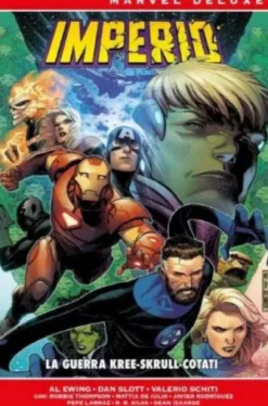 MARVEL NOW! DELUXE: IMPERIO, GUERRA KREE-SKRULL-COTATI [CARTONE]