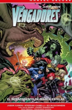 MARVEL NOW! DELUXE: LOS VENGADORES DE JASON AARON VOL.03, RENACIMIENTO DE MARCA E. [CARTONE]