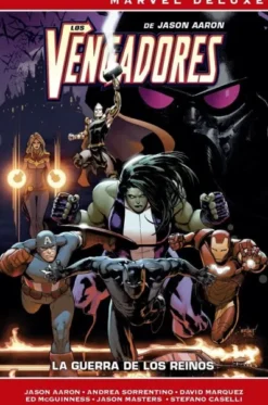 MARVEL NOW! DELUXE: LOS VENGADORES DE JASON AARON VOL.02, LA GUERRA DE LOS REINOS [CARTONE]